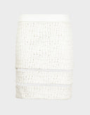 Alexander Wang- Gonna bianca in pelle 