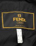 Fendi - Vestito nero in velluto anni 90 