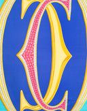 Cartier - Foulard con logo azzurro anni '90 