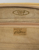 Chloe - Borsa rettangolare in tela e pelle 