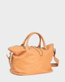 Chloe - Borsa Taupe Baylee two-tone 