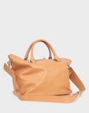 Chloe - Borsa Taupe Baylee two-tone 