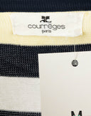 Courreges - T-shirt a righe anni '80 