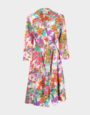 Furstenberg - Vestito anni 70 fantasia floreale 