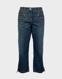 Dolce & Gabbana - Pantaloni pinocchietto denim 2000 