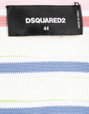 Dsquared - Vestito blu e verde a righe 