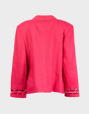 Louis Feraud - Giacca fucsia in lino '90 