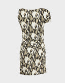 Just Cavalli - Vestito animalier drappeggiato anni 2000 