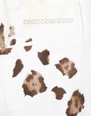 Rocco Barocco - Pantaloni 2000 stampa leopardo 