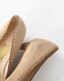 Salvatore Ferragamo - Scarpe beige in camoscio anni '90 