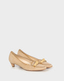 Salvatore Ferragamo - Scarpe beige in camoscio anni '90 