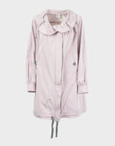 Red Valentino - Trench corto lilla in poliestere 