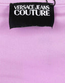 Versace Jeans Couture - Body rosa con fantasia barocca 