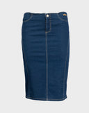 Versace Jeans Couture - Gonna pencil in denim 