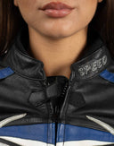 Giubbotto Racing in pelle nero - 80/90