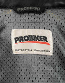 Giubbotto Racing in pelle nero - 80/90