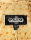 Giubbotto bomber in pelle beige - 80/90