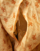 Giubbotto bomber in pelle beige - 80/90