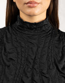 Top smanicato con arricciature - Y2K