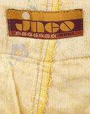 Minigonna oro con applicazioni - '70