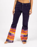 Pantaloni in velluto viola - Y2K