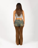 Pantaloni denim e velluto - Y2K