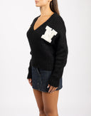 Maglione nero Off-White
