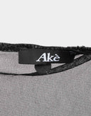 T-shirt mesh nera - Y2K