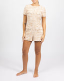 Playsuit in tweed - Y2K