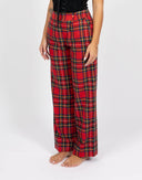 Pantaloni tartan rossi - 80/90