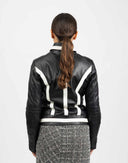 Giacca in pelle nera - Y2K