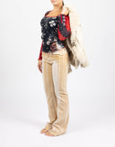 Beige corduroy pants - Y2K