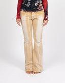 Beige corduroy pants - Y2K