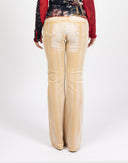 Beige corduroy pants - Y2K