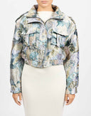Japanese print bomber jacket - Y2K
