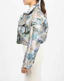 Japanese print bomber jacket - Y2K