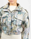 Japanese print bomber jacket - Y2K