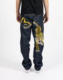Jeans Evisu in denim scuro
