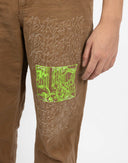 Salopette Carhartt da uomo marrone