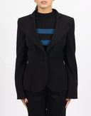 Giacca Giorgio Armani nera in lana
