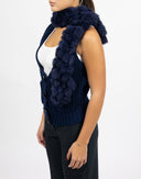 Cardigan smanicato Roccobarocco - Y2K
