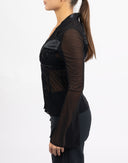 Camicia nera Artigli - Y2K