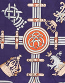 Foulard Hermes 'Gran Tenue' - '90