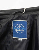 Gilet nero in pelle - Y2K