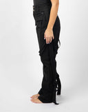 Pantaloni neri cargo - Y2K