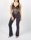 Body in pizzo floreale - Y2K
