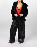 Top intimo rosso e nero - Y2K