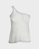 Dolce & Gabbana - Top grigio metallizzato anni 2000 