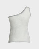 Dolce & Gabbana - Top grigio metallizzato anni 2000 