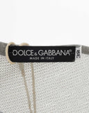 Dolce & Gabbana - Top grigio metallizzato anni 2000 